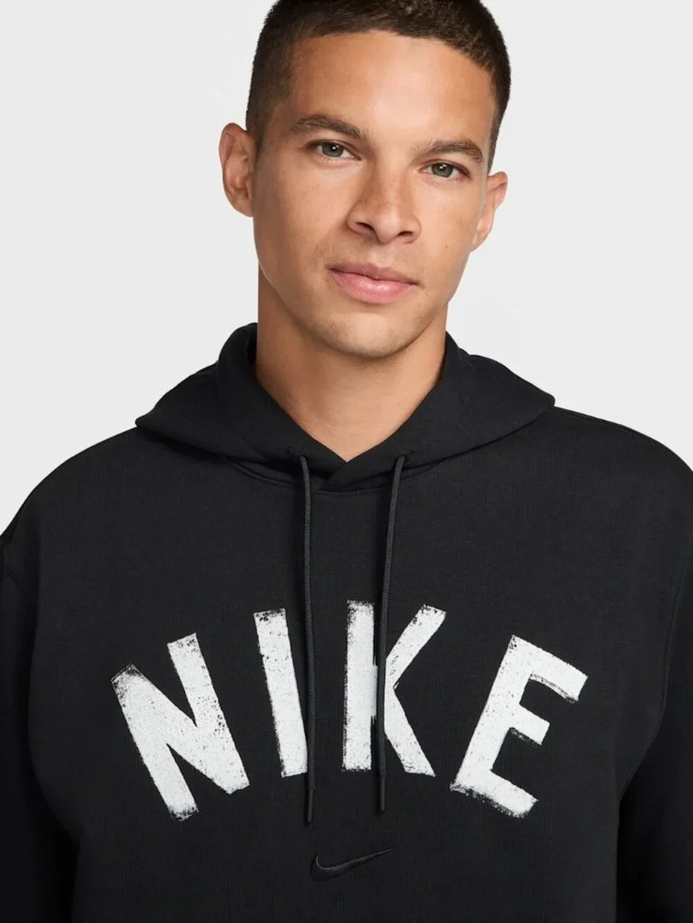 Nike Swoosh Men's Dri-FIT French Terry Pullover Fitness Hoodie‎